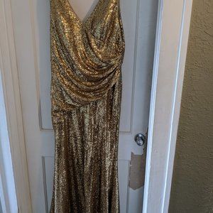 GOLD Sequin dress from Revelry